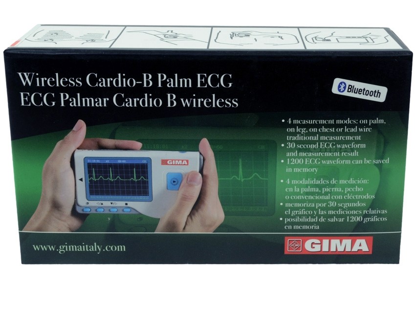 PALM ECG CARDIO-B (Bluetooth + software)