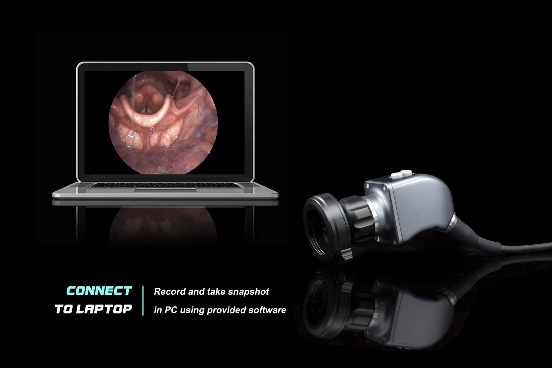 Camera HD pentru endoscopie cu sursa LED