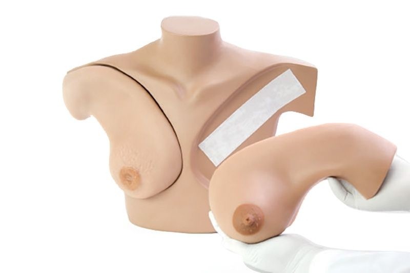 Simulator de palpare a sânilor pentru predarea clinică