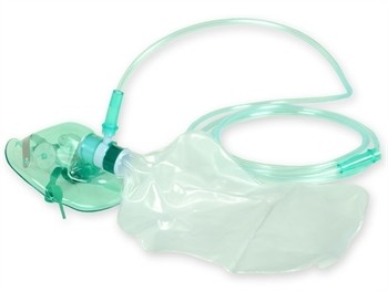 Masca de oxigen HI - cu tub - copii