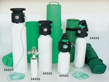 Butelii de oxigen cu reductor presiune - standard UNI (GOL)