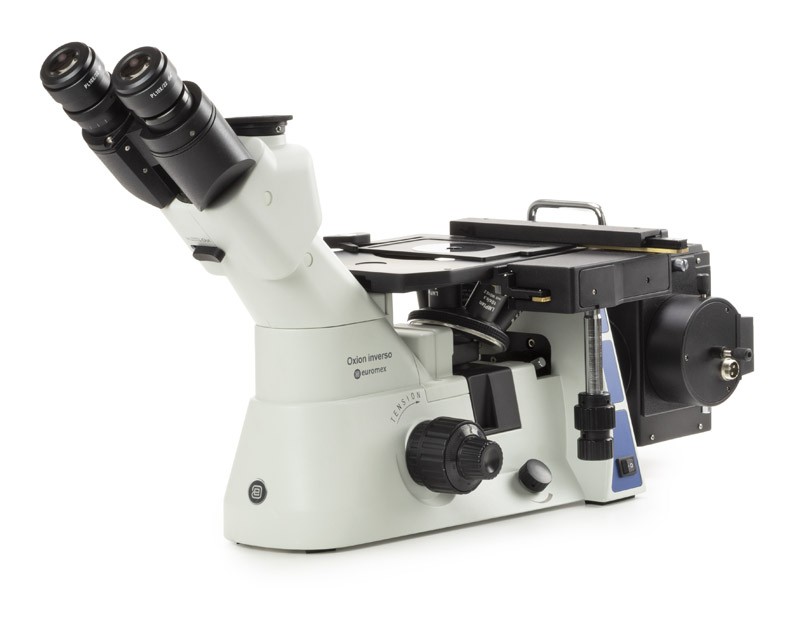 Microscop trinocular Oxion Inverso pentru stiinta materialelor