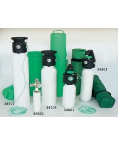 Butelii de oxigen cu reductor presiune - standard UNI (GOL)