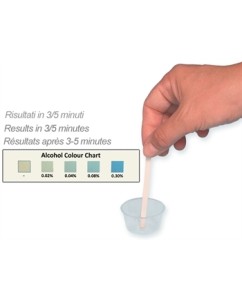 Test alcool din saliva (cutie cu 25 teste)